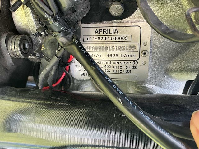 2001 aprilia tour sl 1000 falco motorfiets - afbeelding 15 van  22