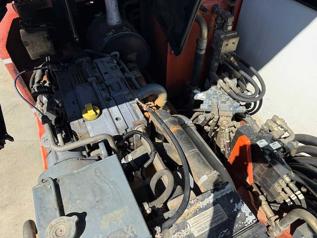 2001 atlas 1004 m banden graafmachine - afbeelding 9 van  14