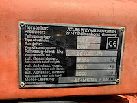 2001 atlas 1004 m banden graafmachine - afbeelding 7 van  15