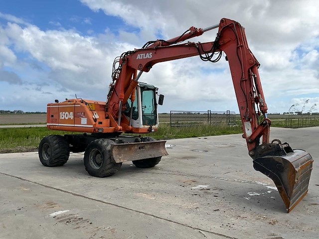 2001 atlas 1504 banden graafmachine - afbeelding 3 van  38