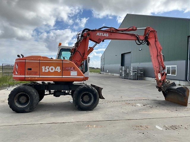 2001 atlas 1504 banden graafmachine - afbeelding 10 van  38