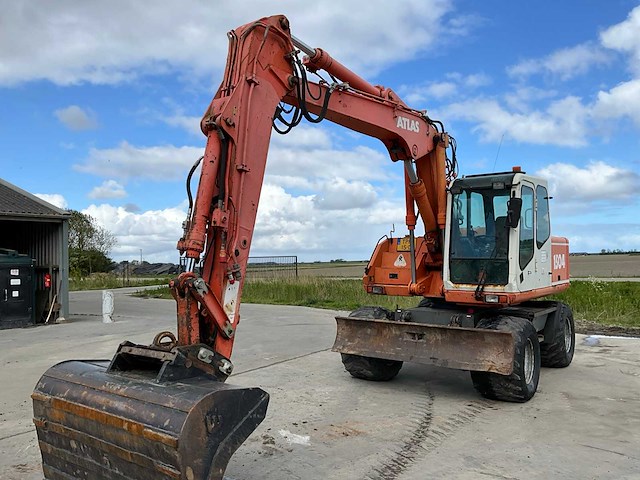 2001 atlas 1504 banden graafmachine - afbeelding 12 van  38