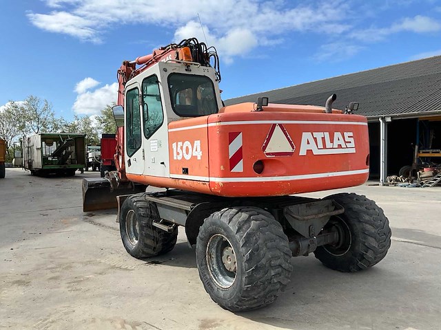2001 atlas 1504 banden graafmachine - afbeelding 7 van  38