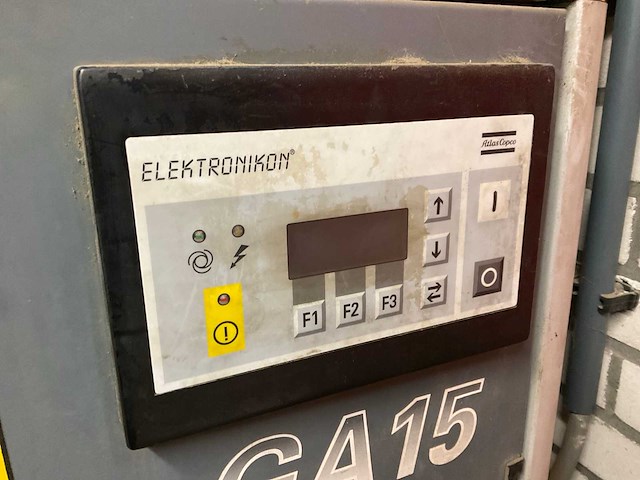 2001 atlas copco ga 15 schroefcompressor - afbeelding 3 van  4