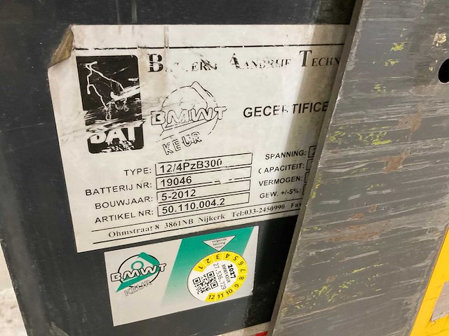 2001 atlet tlp20 elektrische palletwagen - afbeelding 11 van  19