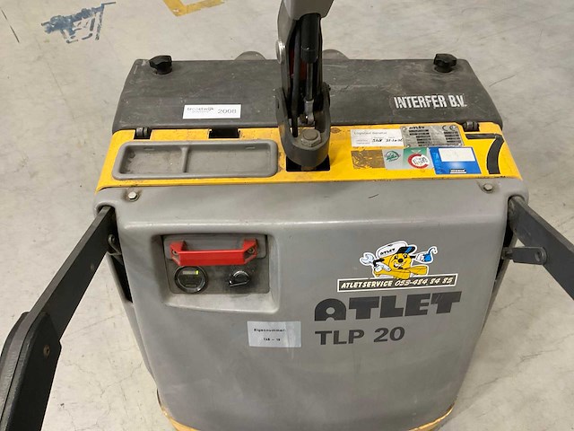 2001 atlet tlp20 elektrische palletwagen - afbeelding 7 van  19