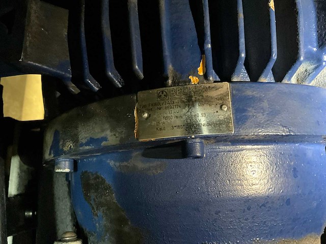 2001 becker vads 1500 vacuümpomp - afbeelding 2 van  16