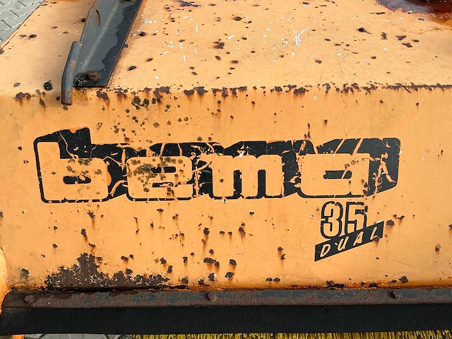 2001 bema 35 dual hydraulisch aangedreven bezem - afbeelding 9 van  13