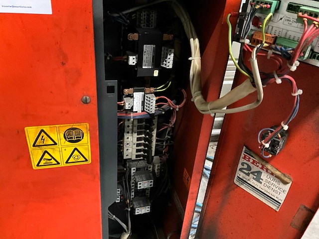 2001 berko br1500 schroefcompressor - afbeelding 4 van  6