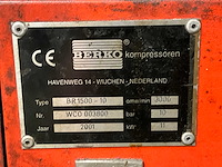 2001 berko br1500 schroefcompressor - afbeelding 6 van  6