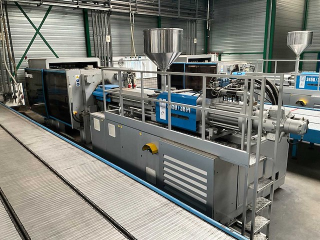 2001 bmb kw38pi/3450 spuitgietmachine - afbeelding 1 van  33