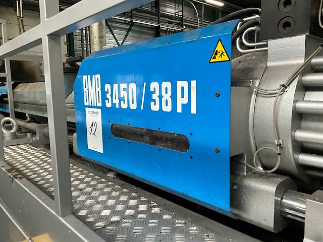 2001 bmb kw38pi/3450 spuitgietmachine - afbeelding 2 van  40