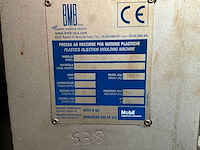 2001 bmb kw38pi/3450 spuitgietmachine - afbeelding 17 van  40