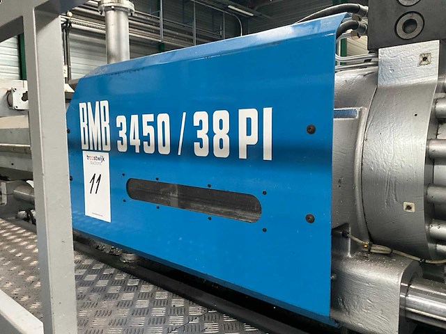 2001 bmb kw38pi/3450 spuitgietmachine - afbeelding 18 van  18