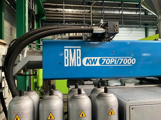 2001 bmb kw70pi/7000 spuitgietmachine - afbeelding 13 van  38