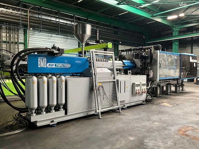 2001 bmb kw70pi/7000 spuitgietmachine - afbeelding 5 van  10