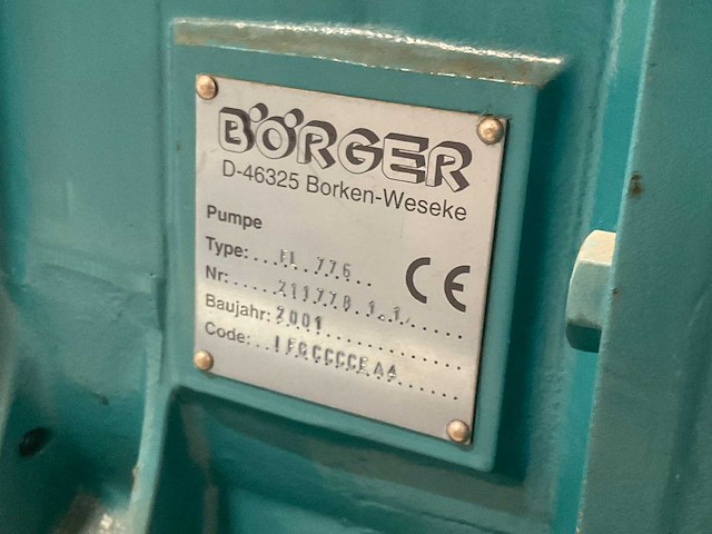 2001 börger fl776 draaizuigerpomp - afbeelding 8 van  8