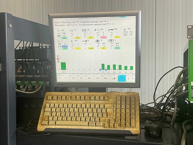 2001 bosch eps 815 brandstofpomptestbank - afbeelding 19 van  21