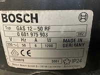 2001 bosch gas 12-50 rf industriële stofzuiger - afbeelding 5 van  5