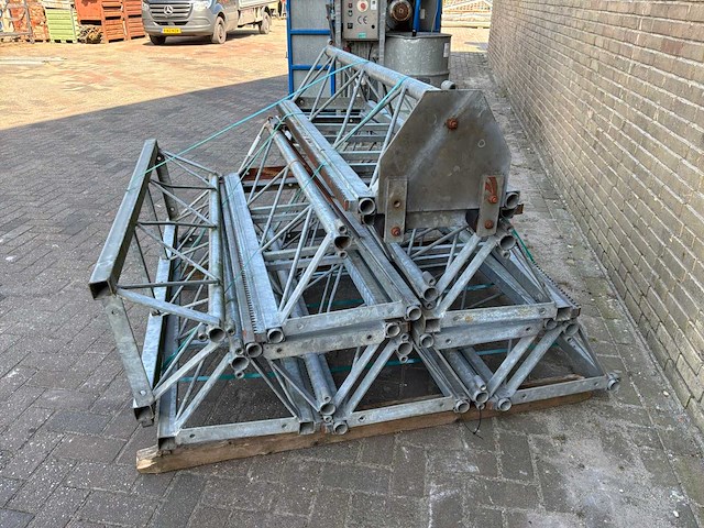 2001 bouwma wh 400 th tandheugel lift 400v - afbeelding 4 van  14