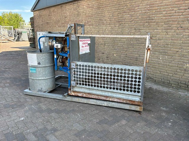 2001 bouwma wh 400 th tandheugel lift 400v - afbeelding 7 van  14