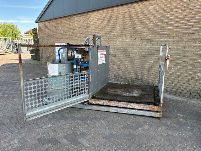2001 bouwma wh 400 th tandheugel lift 400v - afbeelding 9 van  14