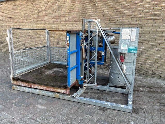 2001 bouwma wh 400 th tandheugel lift 400v - afbeelding 10 van  14