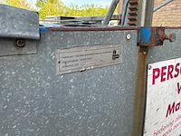 2001 bouwma wh 400 th tandheugel lift 400v - afbeelding 14 van  14