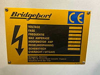 2001 bridgeport vmc 1000 xp 3-assig bewerkingscentrum - afbeelding 4 van  10