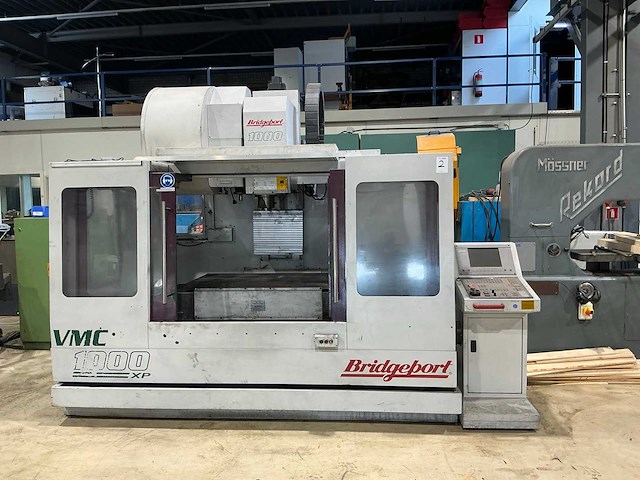 2001 bridgeport vmc 1000 xp 3-assig bewerkingscentrum - afbeelding 5 van  10