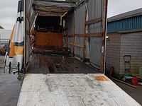 2001 burg semi dieplader oplegger schuifzell / schuifdak - afbeelding 11 van  18
