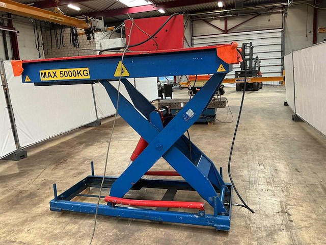 2001 buter h 50-16 5.000 kg hefplateau heftafel - afbeelding 13 van  15