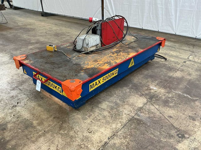 2001 buter h 50-16 5.000 kg hefplateau heftafel - afbeelding 1 van  15