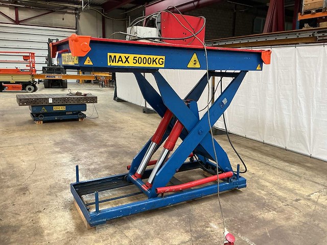 2001 buter h 50-16 5.000 kg hefplateau heftafel - afbeelding 10 van  15