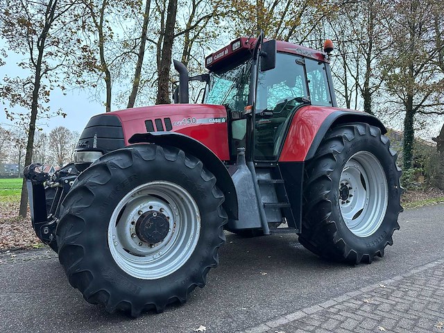 2001 case cvx 150 vierwielaangedreven landbouwtractor - afbeelding 1 van  11