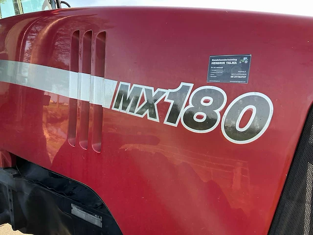 2001 case ih mx 180 magnum vierwielaangedreven landbouwtractor - afbeelding 10 van  38