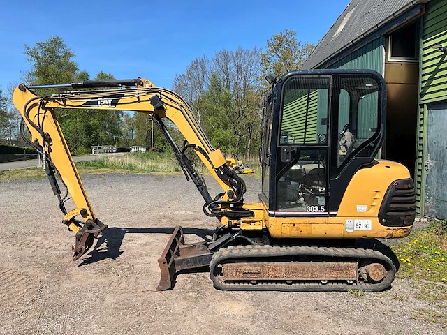 2001 caterpillar 303.5 minigraafmachine - afbeelding 23 van  31