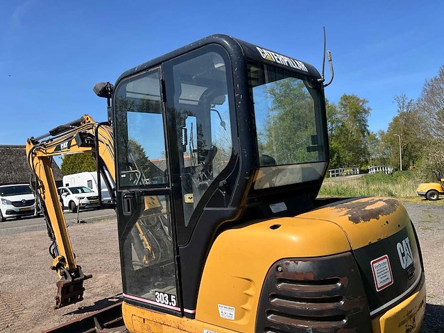 2001 caterpillar 303.5 minigraafmachine - afbeelding 2 van  31