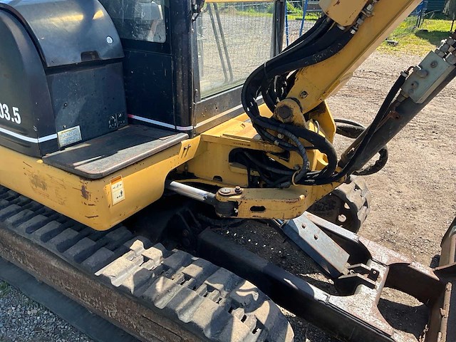 2001 caterpillar 303.5 minigraafmachine - afbeelding 10 van  31
