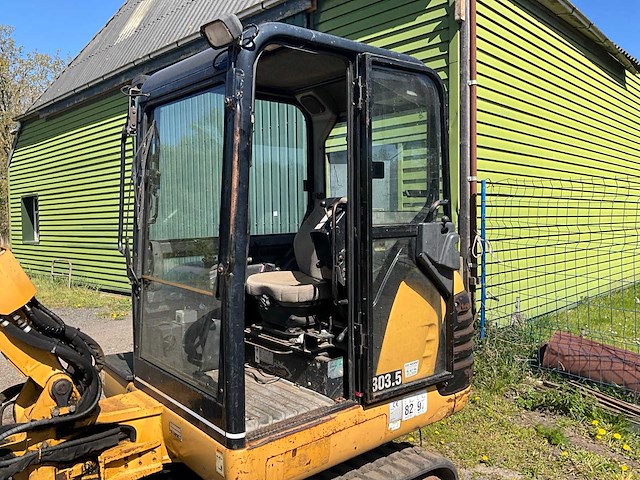 2001 caterpillar 303.5 minigraafmachine - afbeelding 14 van  31