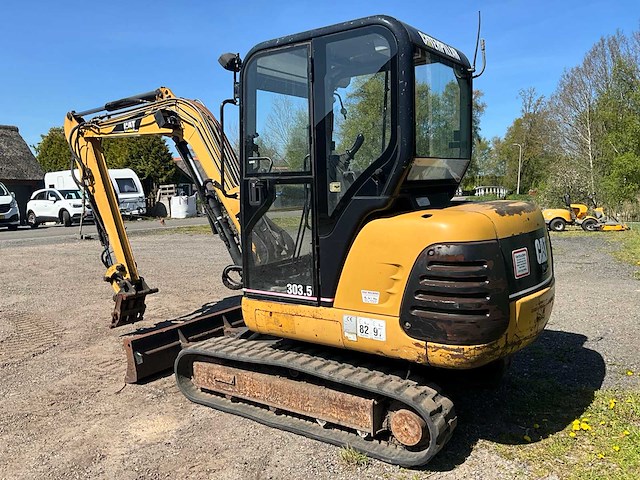 2001 caterpillar 303.5 minigraafmachine - afbeelding 24 van  31