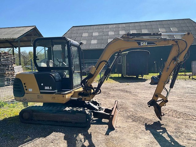 2001 caterpillar 303.5 minigraafmachine - afbeelding 27 van  31