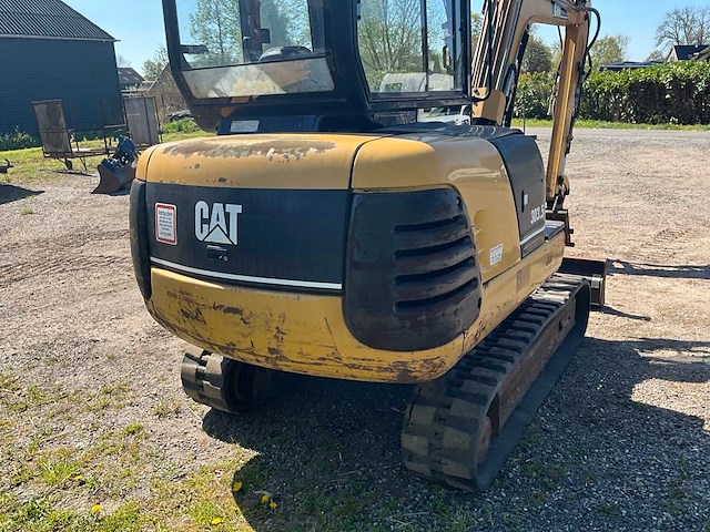 2001 caterpillar 303.5 minigraafmachine - afbeelding 29 van  31