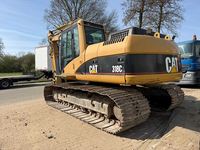 2001 caterpillar 318c rupsgraafmachine - afbeelding 13 van  19