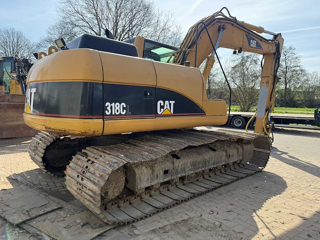 2001 caterpillar 318c rupsgraafmachine - afbeelding 16 van  19
