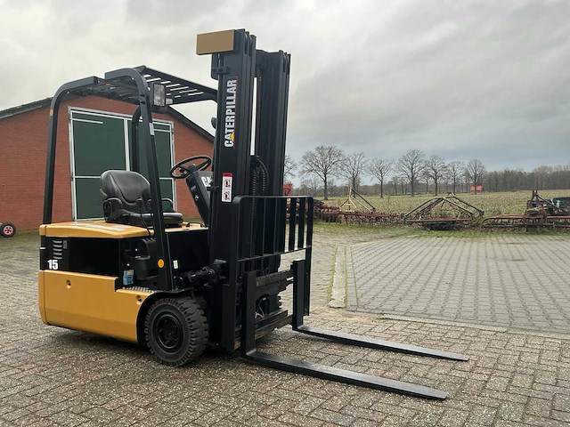 2001 caterpillar/deawoo b15t-2 vorkheftruck - afbeelding 21 van  26