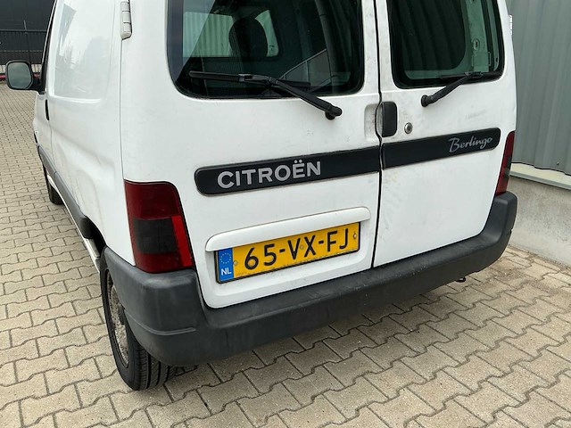 2001 citroen berlingo 1.9 d 600 (dw8) bedrijfswagen - afbeelding 21 van  24