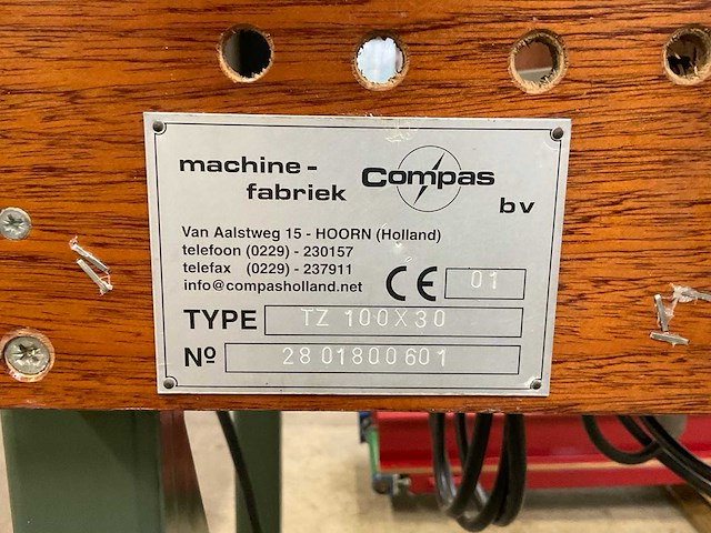 2001 compas tz 100x30 trilzeef - afbeelding 4 van  13