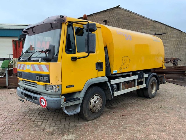 2001 daf bucher/schörling cityfant 50 veegwagen 40km/h - afbeelding 24 van  25