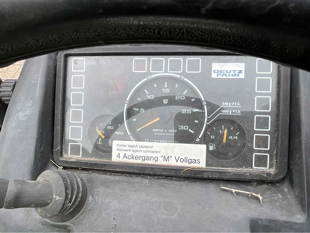 2001 deutz-fahr d01s minitractor - afbeelding 22 van  24